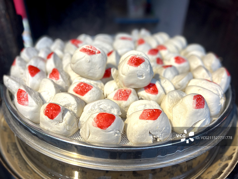 白糖蒸馍图片素材