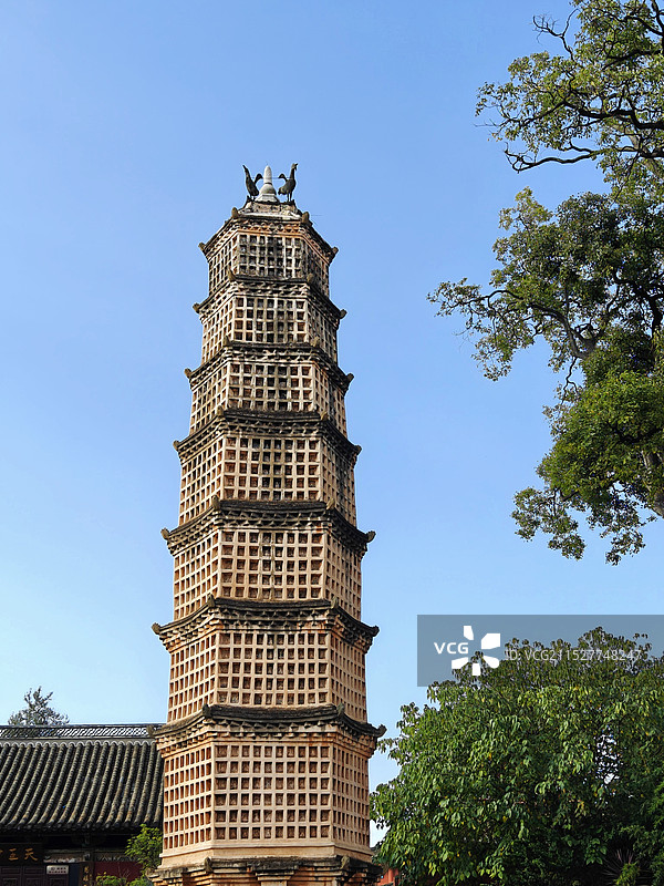 千佛塔图片素材