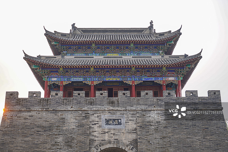 谯城古邑风光图片素材