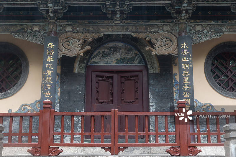 山西晋祠水镜台图片素材