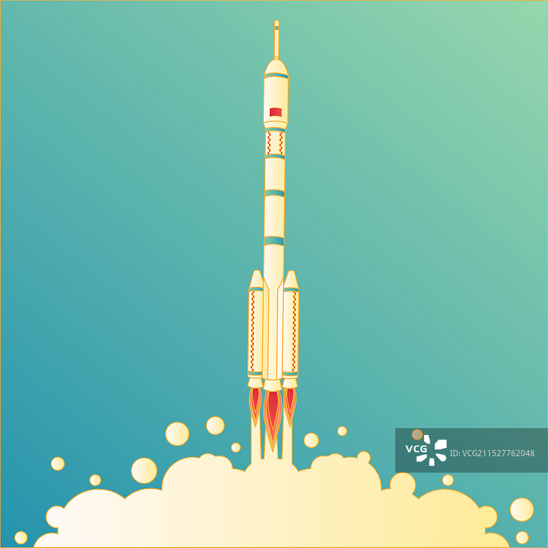 神州载人航天火箭航天日宇宙飞船太空探索图片素材