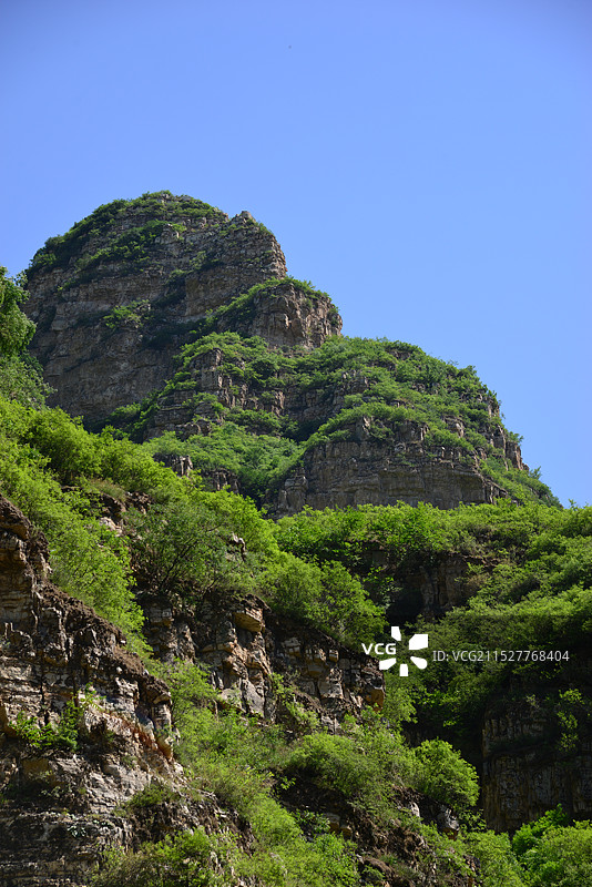 全胜峡，河北省保定市唐县图片素材