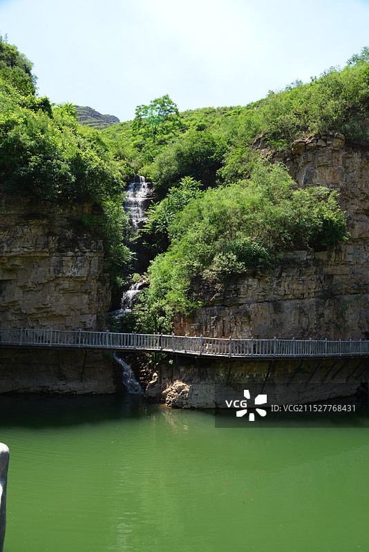 全胜峡，河北省保定市唐县图片素材