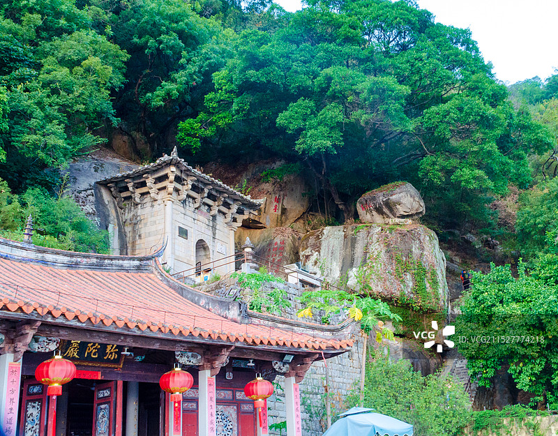 福建省泉州清源山弥陀岩图片素材
