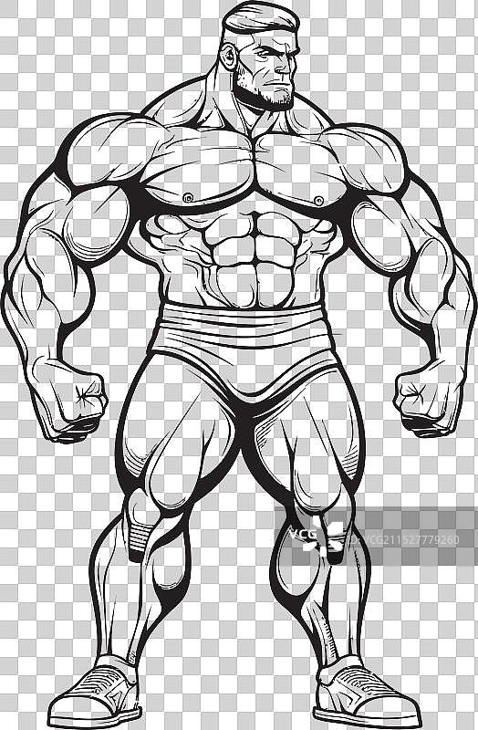 植物性饮食的拳击手，素食健美运动员图片素材