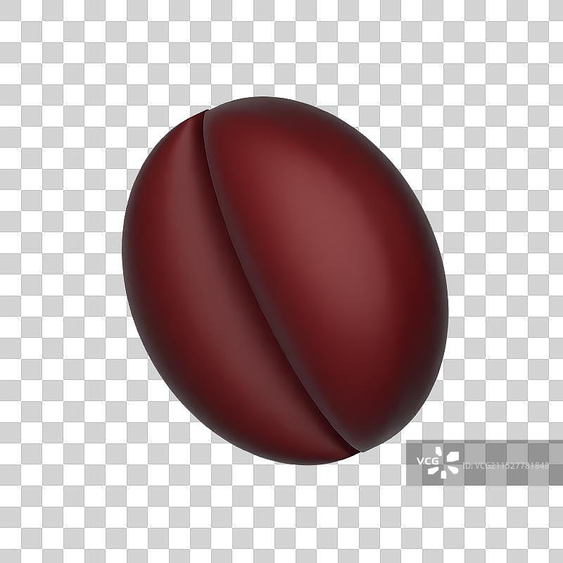 3D渲染咖啡豆图片素材