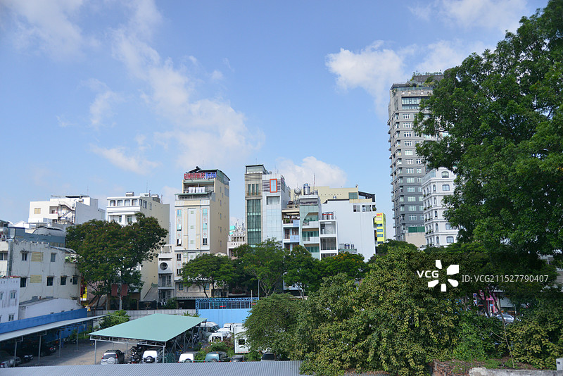 胡志明市博物馆，胡志明市中央邮政局，胡志明美术馆图片素材