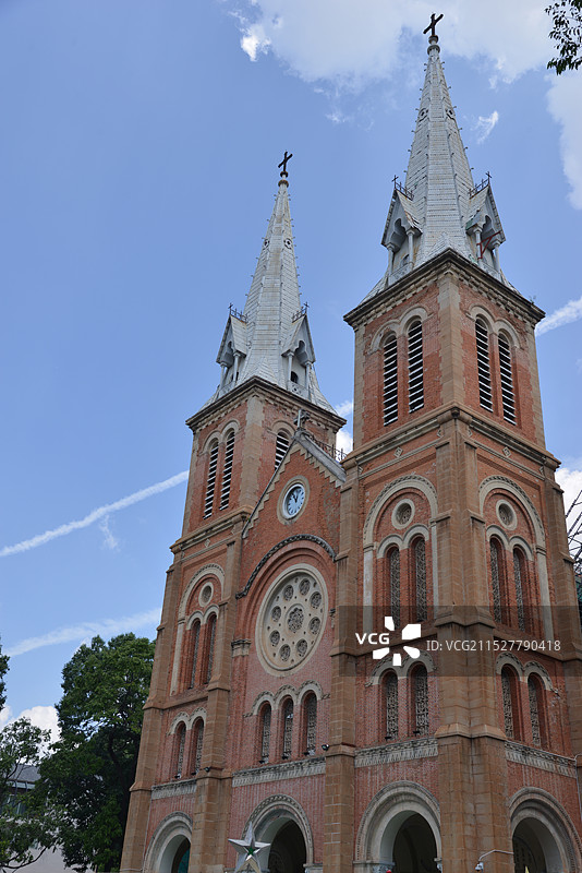 胡志明市博物馆，胡志明市中央邮政局，胡志明美术馆图片素材