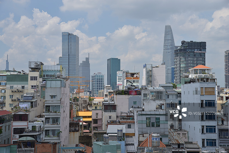 胡志明市博物馆，胡志明市中央邮政局，胡志明美术馆图片素材