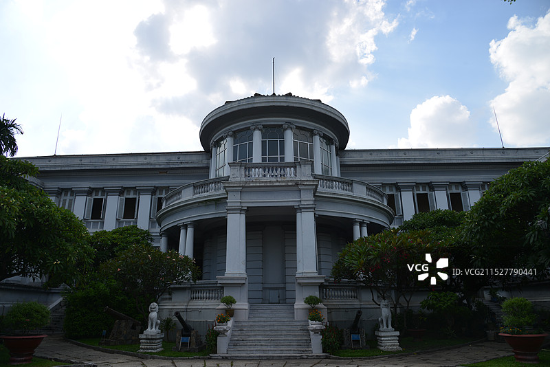 胡志明市博物馆，胡志明市中央邮政局，胡志明美术馆图片素材