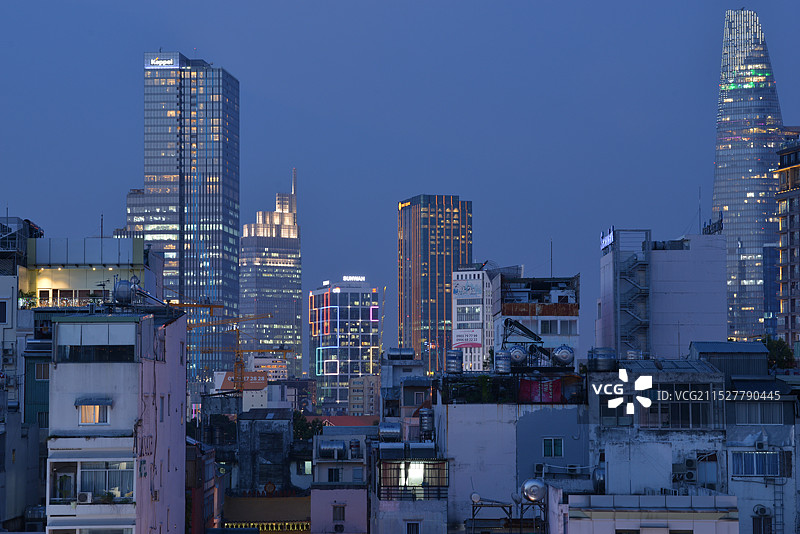 胡志明市博物馆，胡志明市中央邮政局，胡志明美术馆图片素材