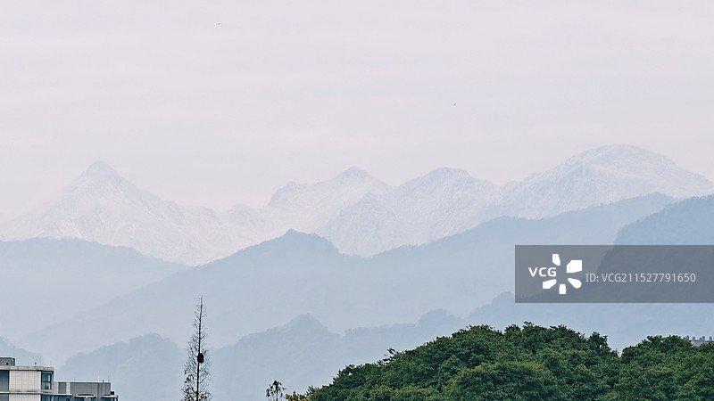 远山重重图片素材