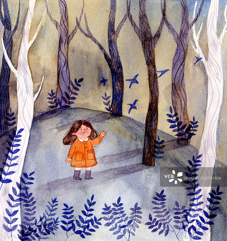 黎明到来，一片曙光。图片素材