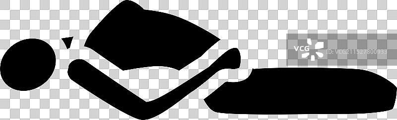 鱼式（Matsyasana）瑜伽图标图片素材