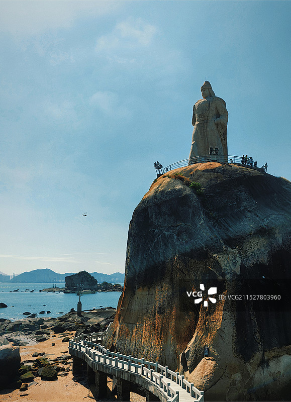 闽海雄风郑成功群雕信图片素材