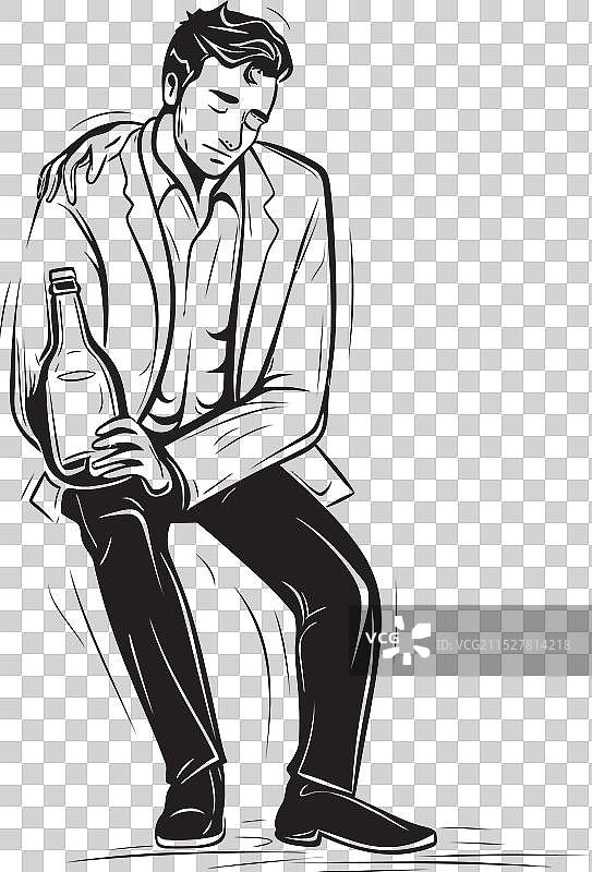 醉爱设计与醉汉的热情图片素材