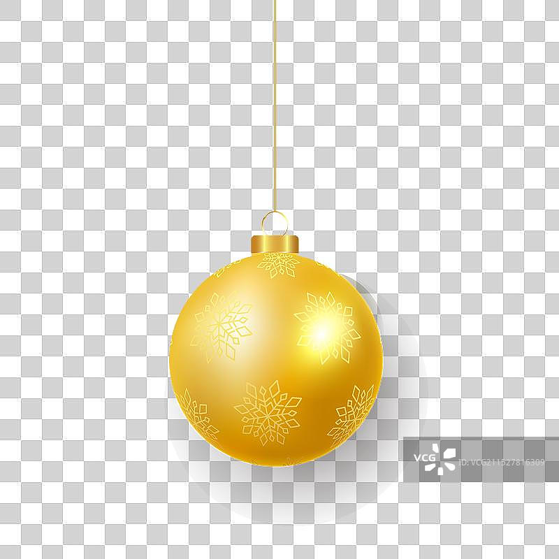 圣诞节装饰球图片素材