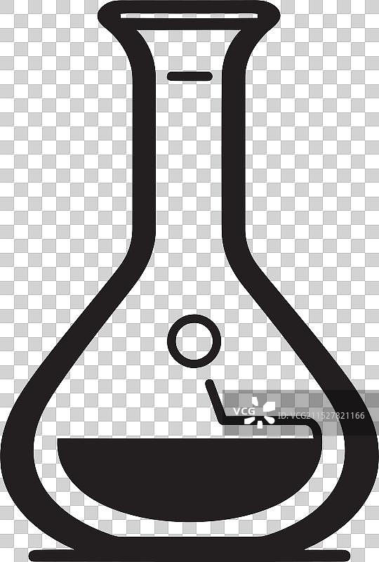 科学风格的锥形瓶设计和图片素材
