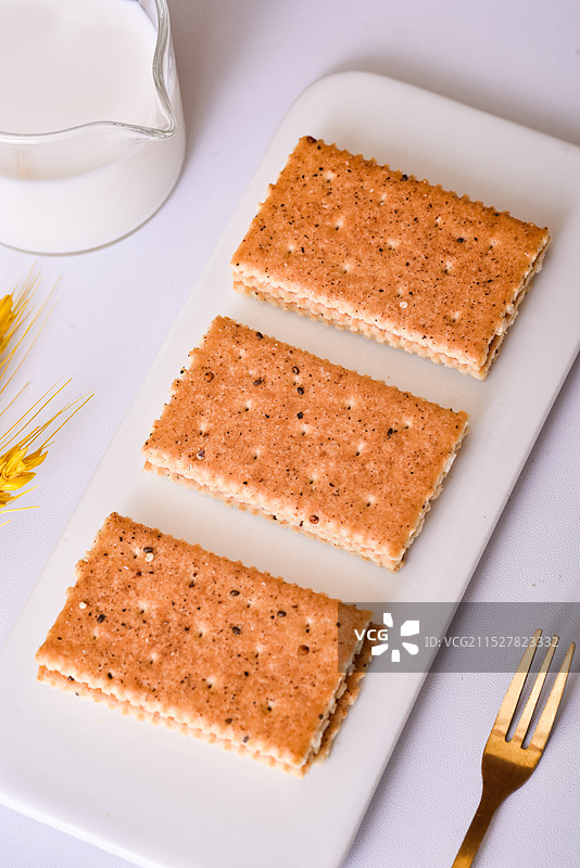 苏打饼干图片素材