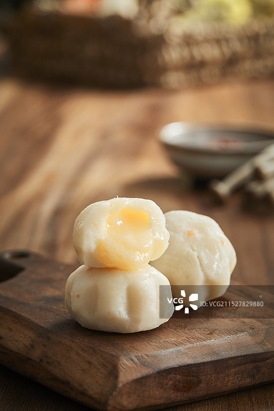 火锅食材 鱼丸的特写图片素材