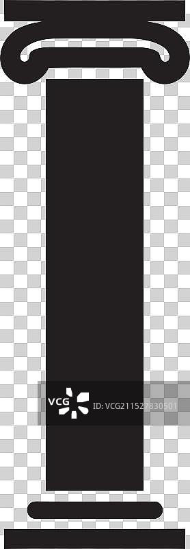 岩石岛屿顶端的海岸山脊楼梯符号图片素材