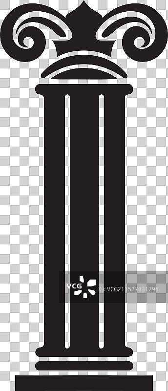 岩石突出部上的航海上升楼梯符号图片素材