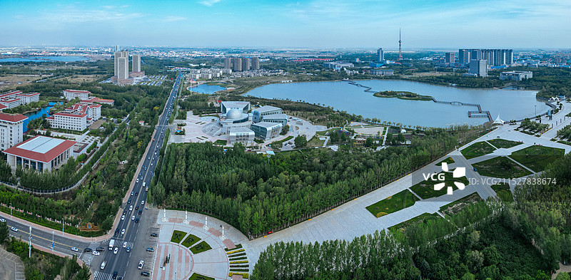 大庆市 广电大厦 万达广场 时代广场 万宝湖 奥体中心 科学技术馆 大庆石油馆图片素材