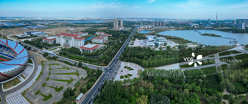 大庆市 广电大厦 万达广场 时代广场 万宝湖 奥体中心 科学技术馆 大庆石油馆图片素材