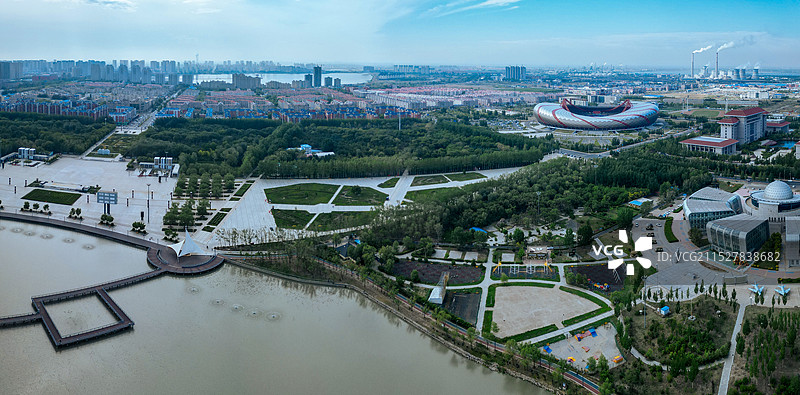 大庆市 广电大厦 万达广场 时代广场 万宝湖 奥体中心 科学技术馆 大庆石油馆图片素材