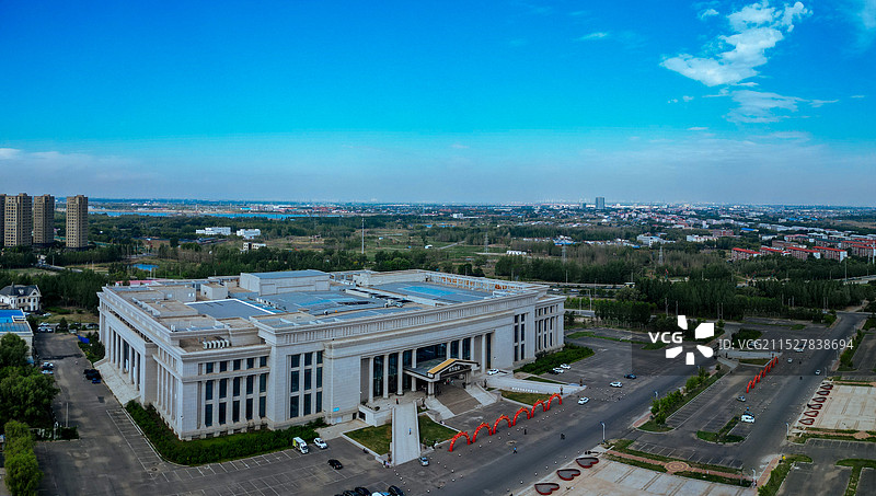 大庆市 广电大厦 万达广场 时代广场 万宝湖 奥体中心 科学技术馆 大庆石油馆图片素材