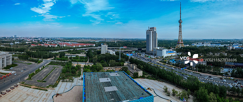 大庆市 广电大厦 万达广场 时代广场 万宝湖 奥体中心 科学技术馆 大庆石油馆图片素材
