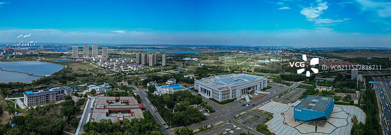 大庆市 广电大厦 万达广场 时代广场 万宝湖 奥体中心 科学技术馆 大庆石油馆图片素材