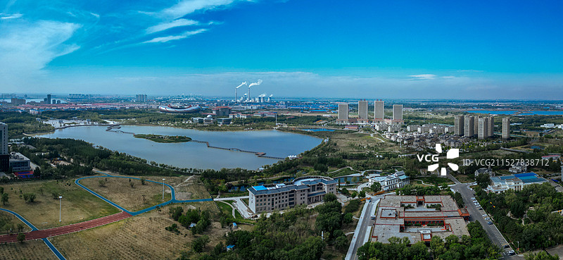 大庆市 广电大厦 万达广场 时代广场 万宝湖 奥体中心 科学技术馆 大庆石油馆图片素材