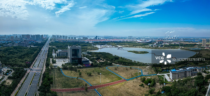 大庆市 广电大厦 万达广场 时代广场 万宝湖 奥体中心 科学技术馆 大庆石油馆图片素材