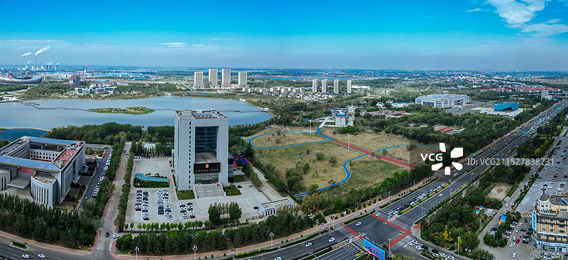 大庆市 广电大厦 万达广场 时代广场 万宝湖 奥体中心 科学技术馆 大庆石油馆图片素材