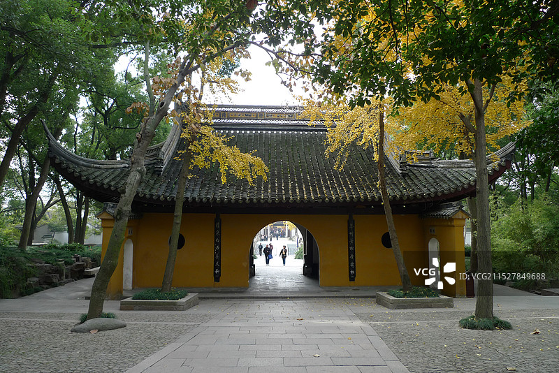 江苏省苏州市虎丘山风景名胜区图片素材