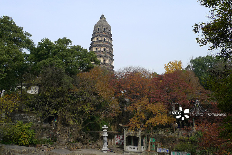 江苏省苏州市虎丘山风景名胜区图片素材