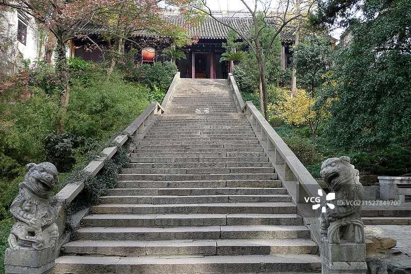 江苏省苏州市虎丘山风景名胜区图片素材