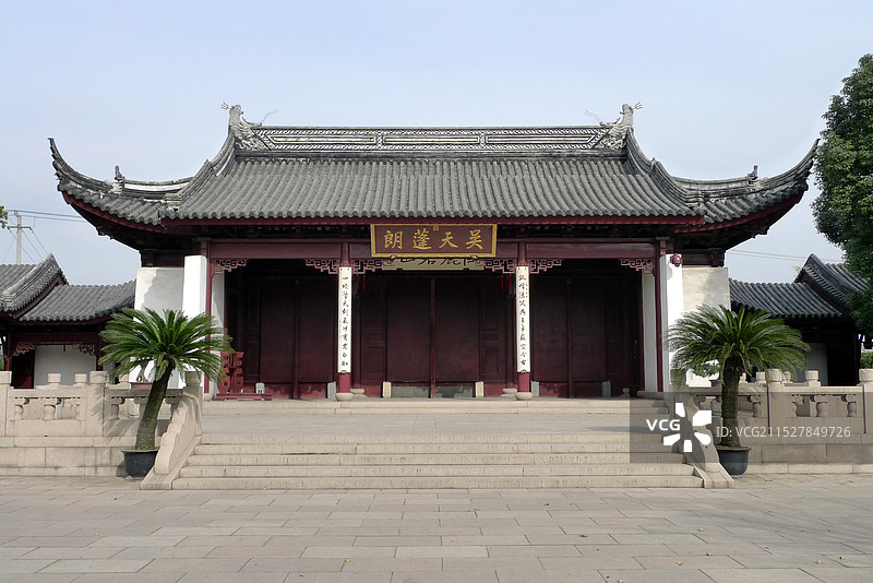 江苏省苏州市虎丘山风景名胜区图片素材