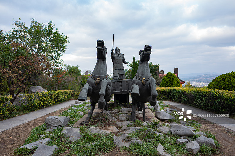 淄博原山国家森林公园图片素材