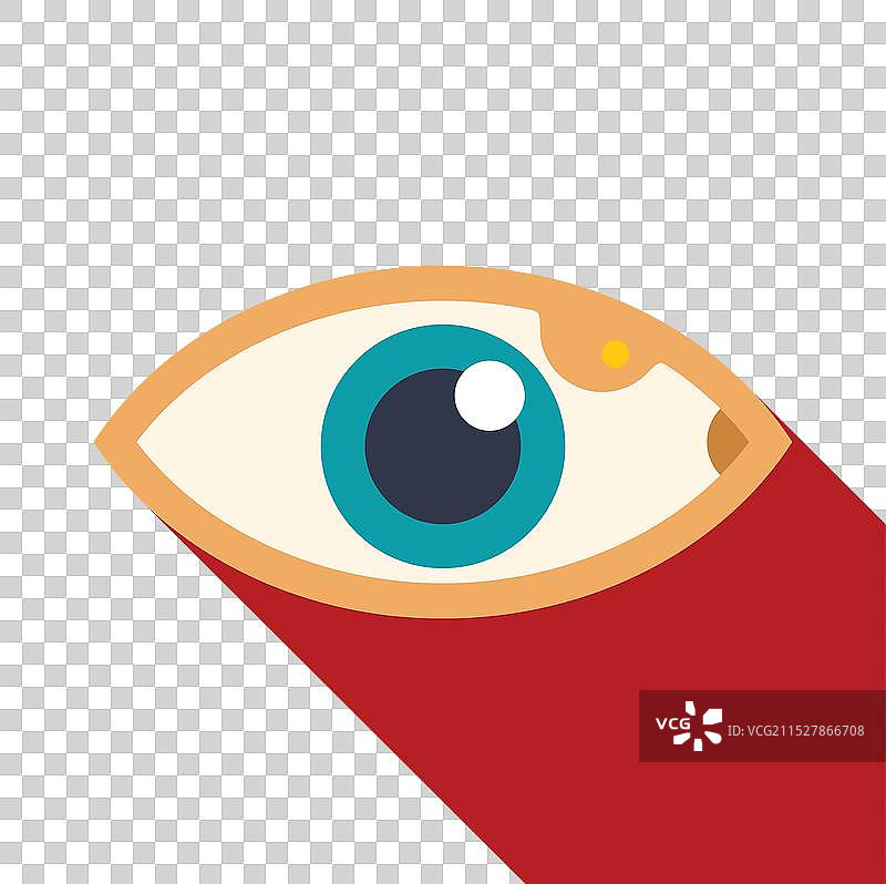 人眼显示黄疸症状的医学图像图片素材