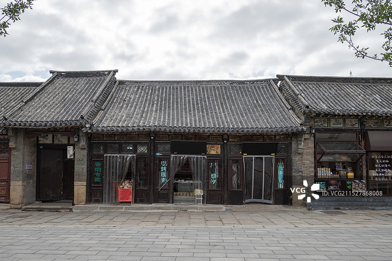 淄博周村古商城图片素材