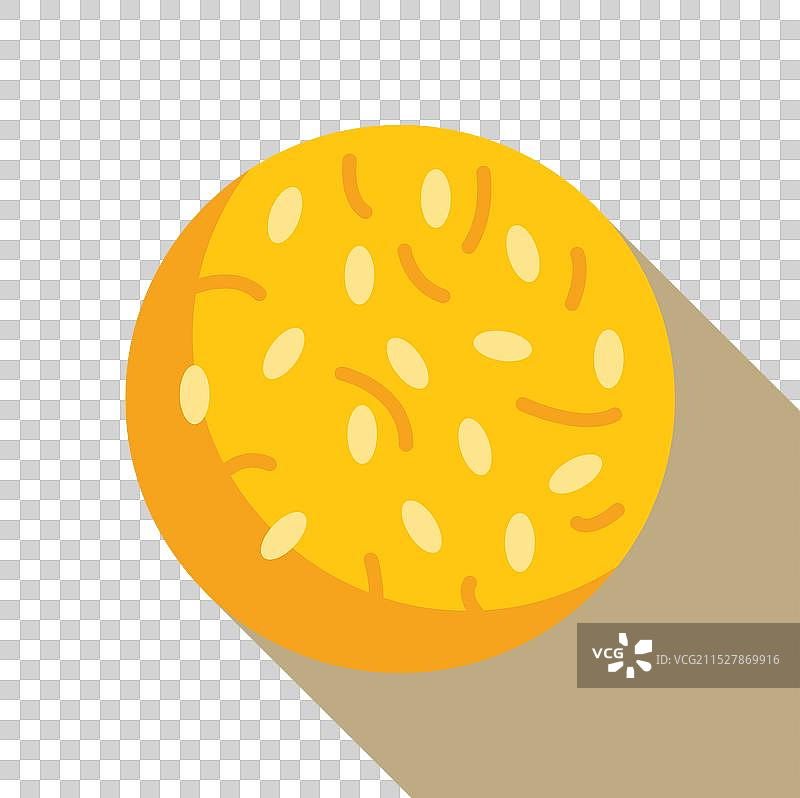 圆形芝麻包放在桌子上的烘焙产品图片素材