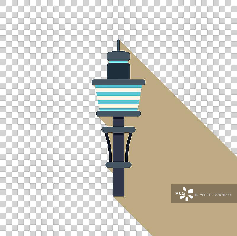 机场控制塔高耸入云，引导飞机起降图片素材