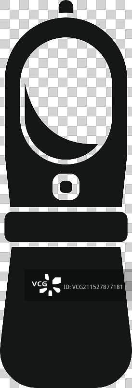 电动足部磨皮器去除脚跟上的硬皮图片素材