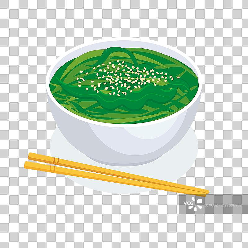 海带沙拉食品图标图片素材