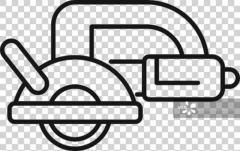 圆锯切割机用于切割图片素材