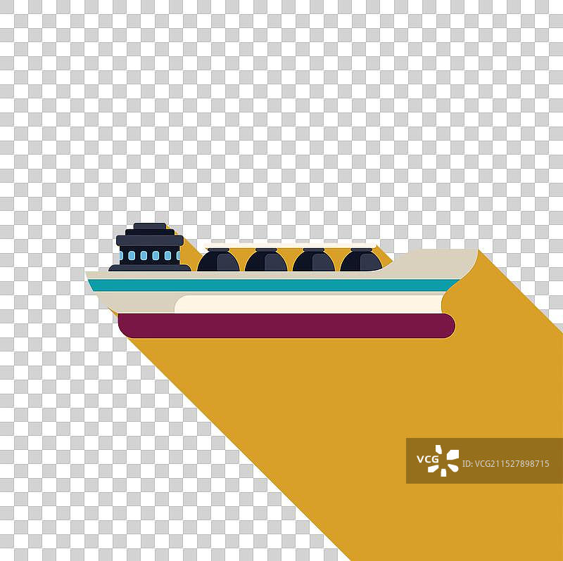 平面设计中的液化天然气油轮漂浮在水面上图片素材