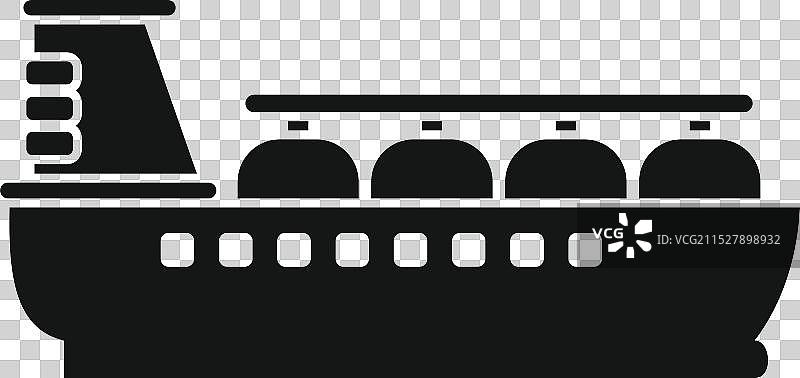 运输液化天然气的气体运输船图片素材