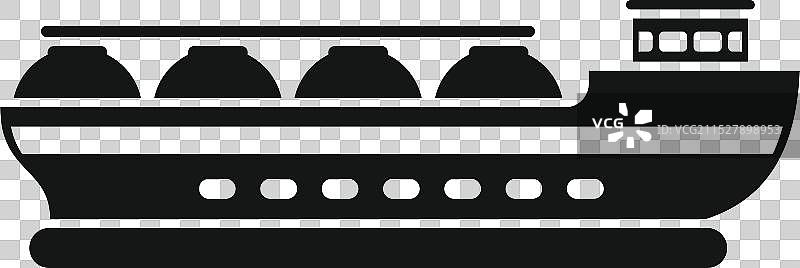 液化天然气运输船正在交付液化天然气图片素材